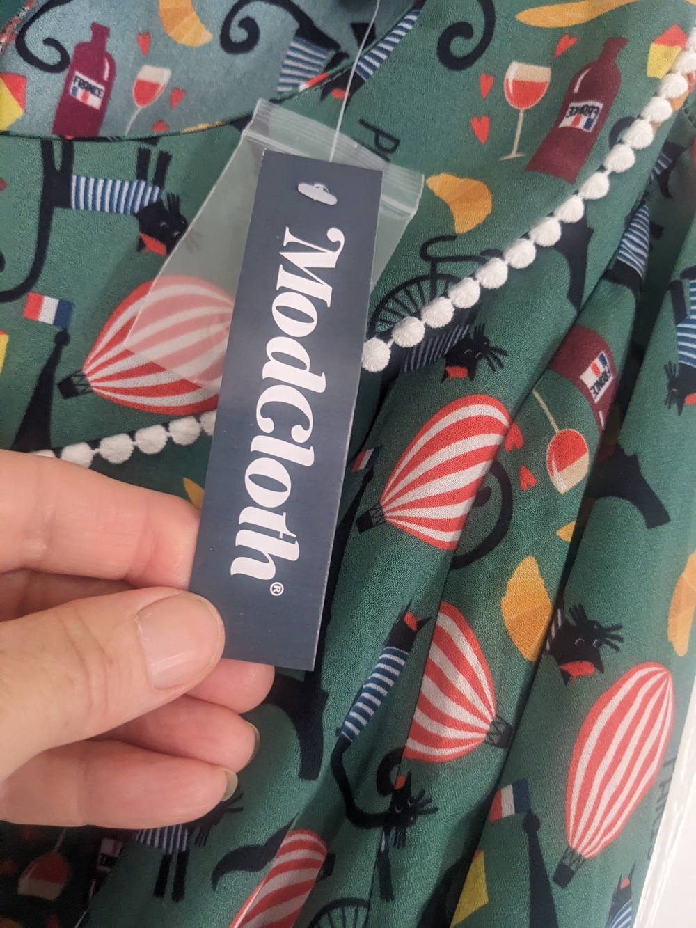 Modcloth Bon Chic,Bon Collared Dress - Picture 7 of 8